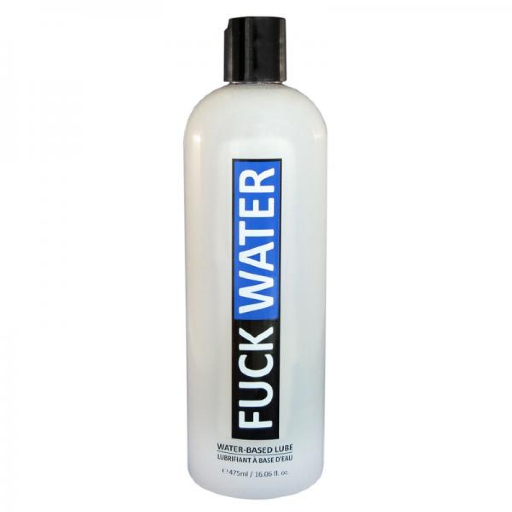 F*ck Water Water-Based Lubricant - 16oz for Ultimate Comfort