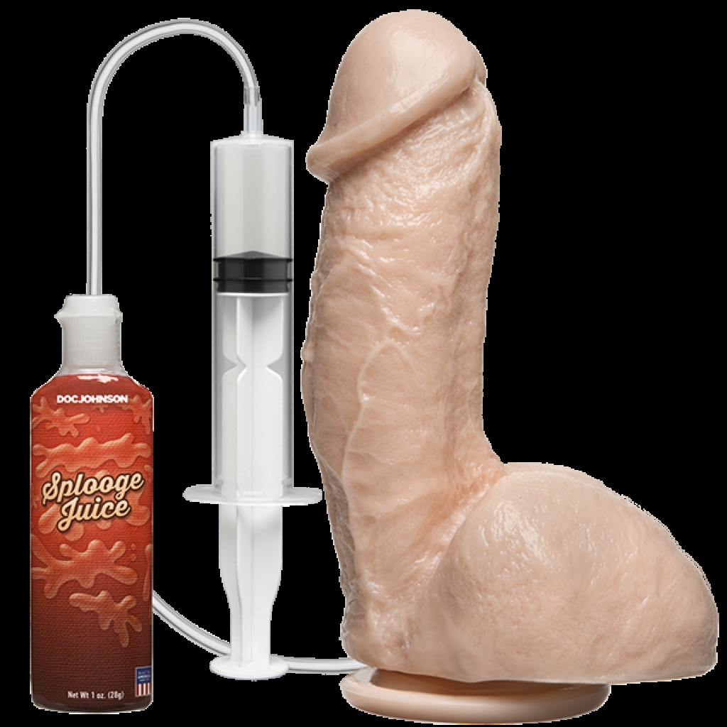 The Amazing Squirting Realistic Cock Beige