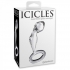 Icicles No. 46: Elegant Clear Glass Butt Plug