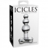 Icicles No. 47 Beaded Glass Anal Plug - Clear