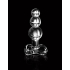 Icicles No. 47 Beaded Glass Anal Plug - Clear