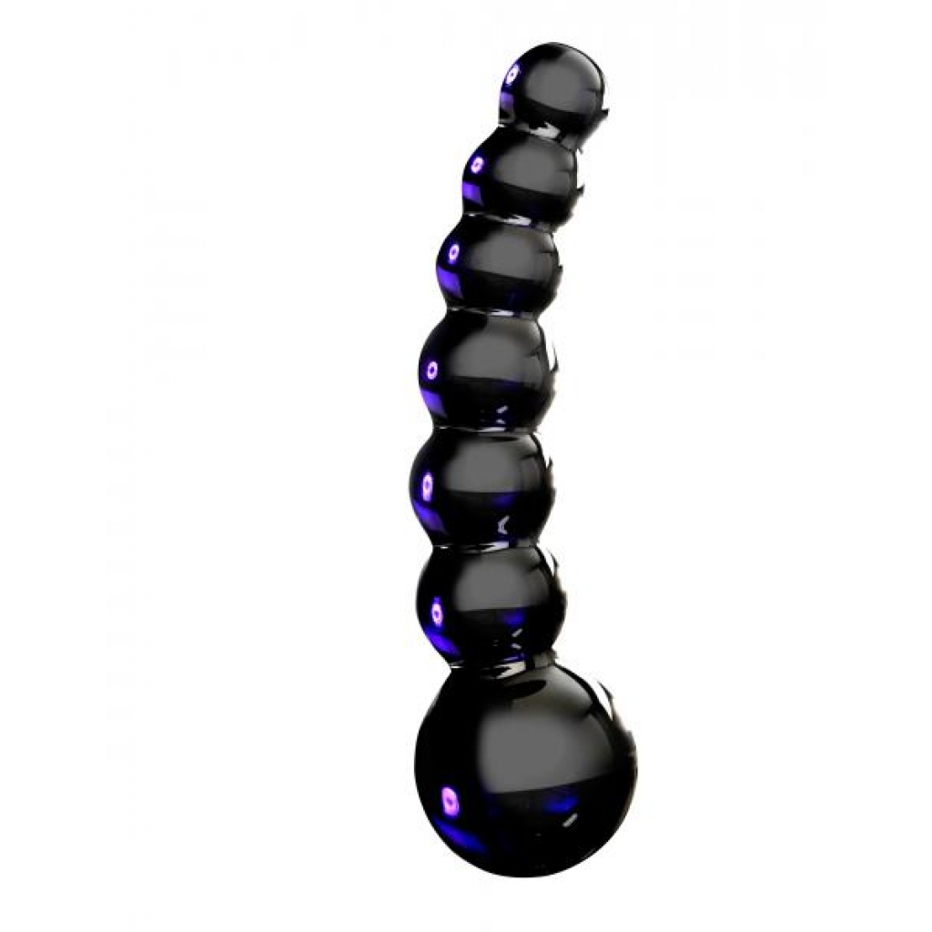 Icicles No 66 Glass Massager Black