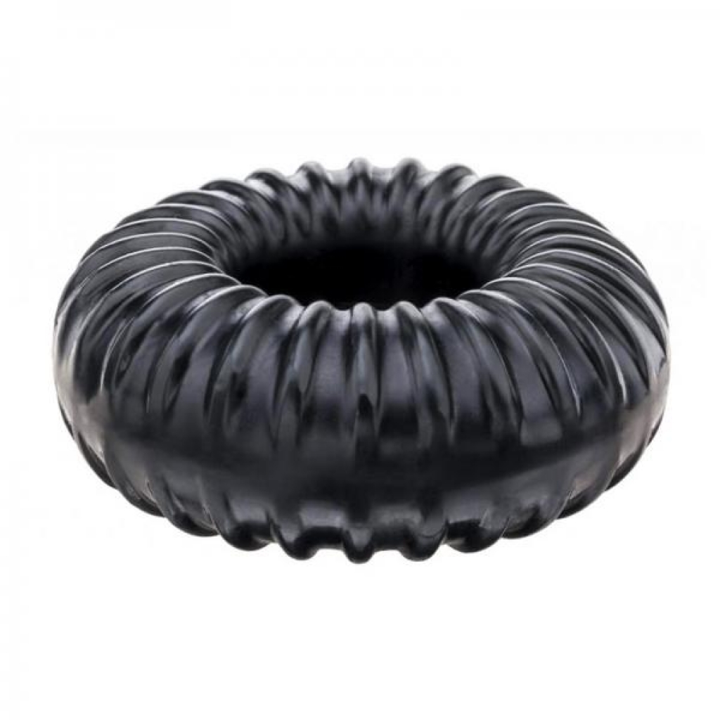 Ribbed Cock Ring - Black