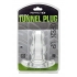 Double Tunnel Plug – Medium Clear