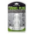 Double Tunnel Plug - Extra Large Clear