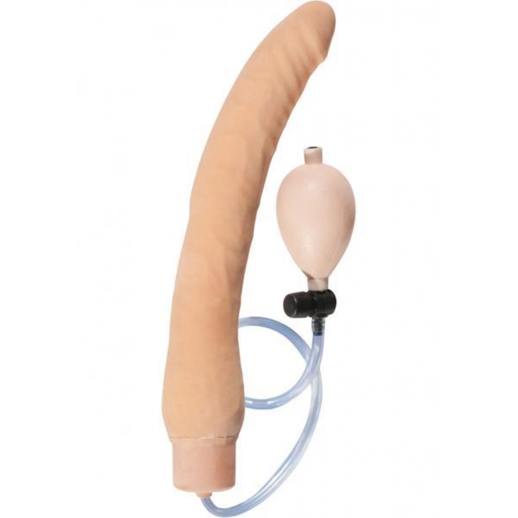 Inflatable Ram 12 Inches Dong - Beige