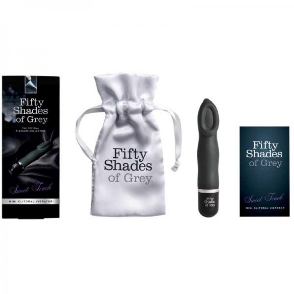 Fifty Shades Sweet Touch Mini Clit Vibe - Black