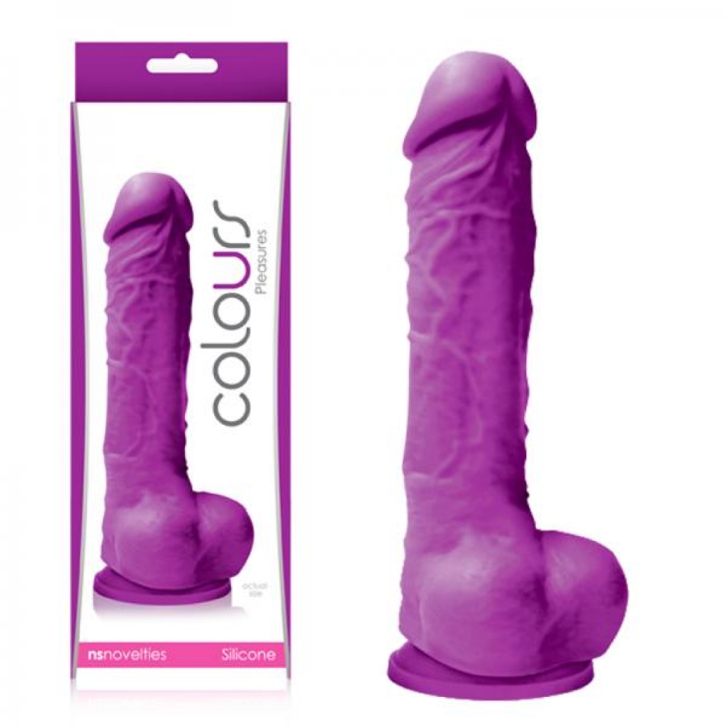 Colours 5-Inch Dildo in Purple