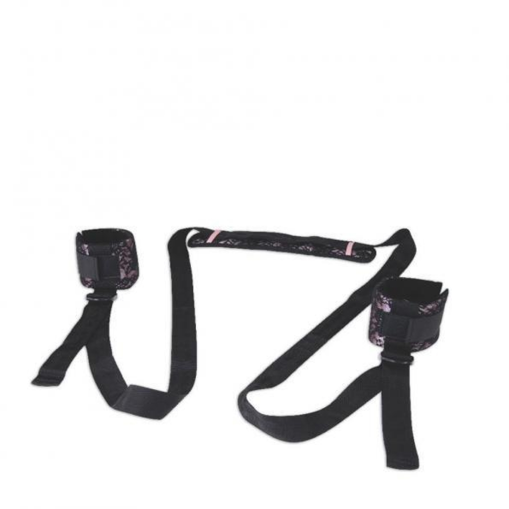 Lux Fetish Position Pal Sex Sling – Black