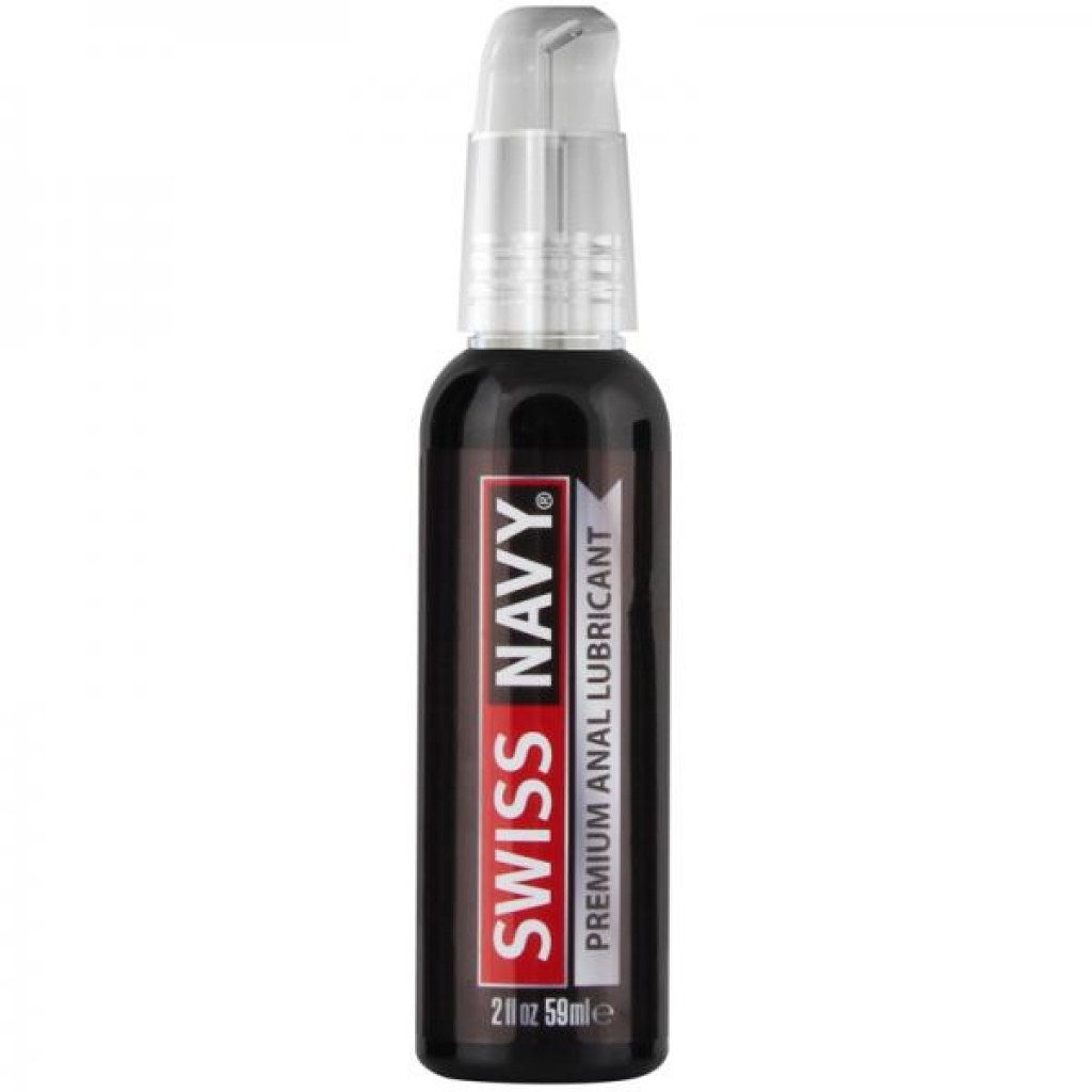 Swiss Navy Silicone Anal Lube - 2oz