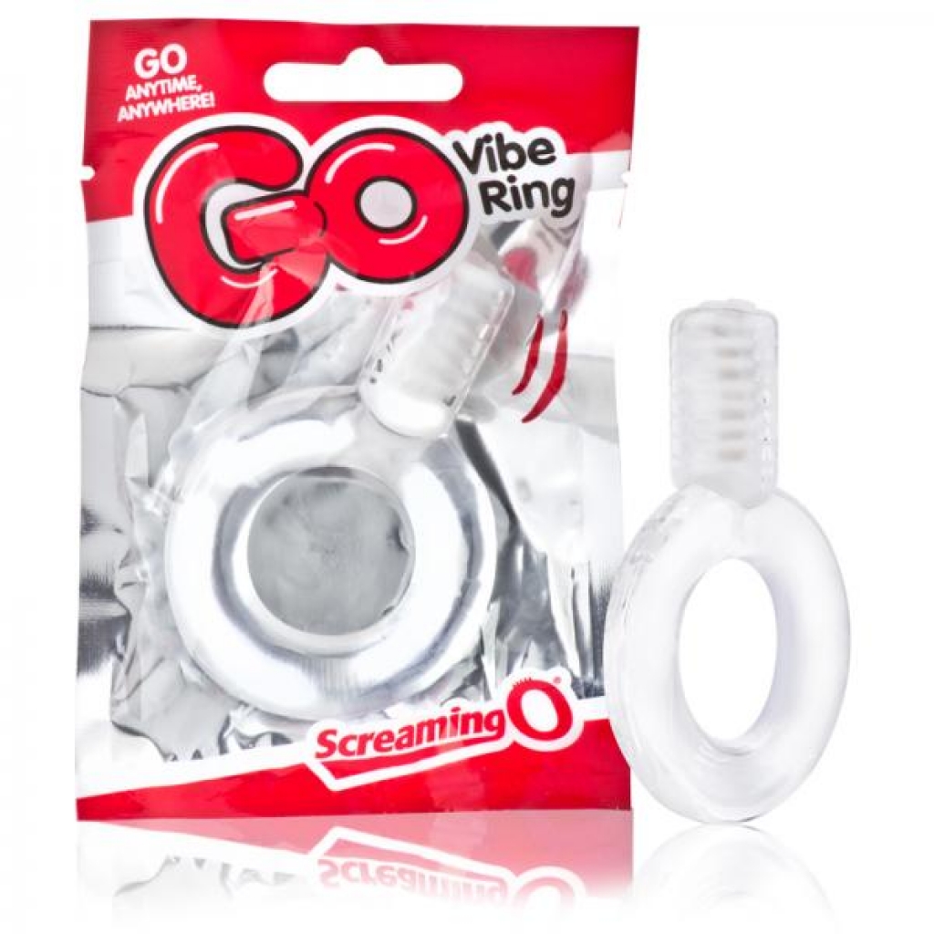 Screaming O Go Vibe Ring - Clear