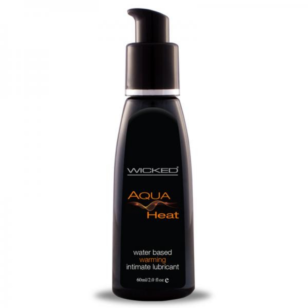 Wicked Aqua Heat Waterbased Warming Sensation Lubricant - 2oz