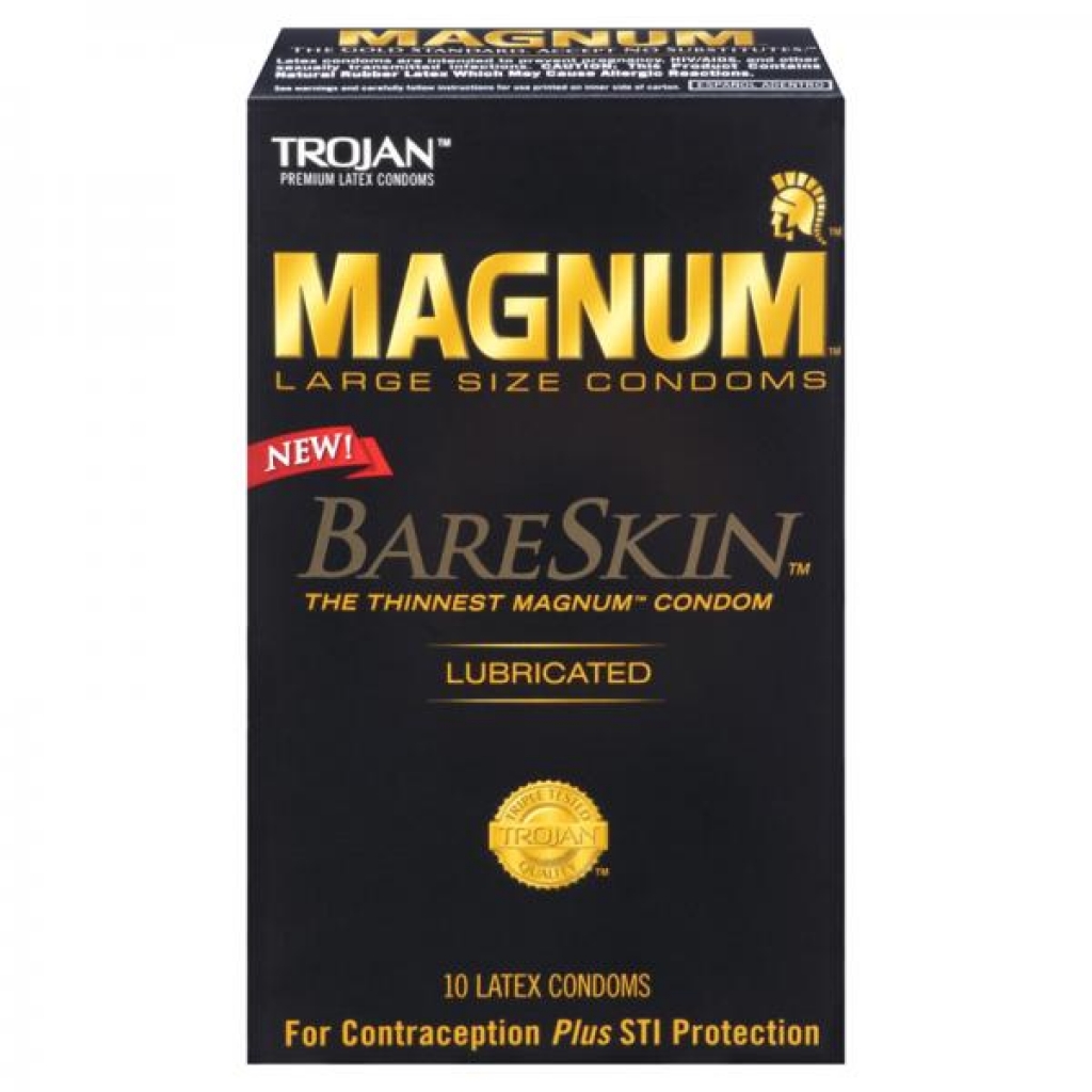 Trojan Magnum Bareskin Condoms - 10 Count