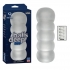 Balls Deep 9 Inches Stroker - Clear