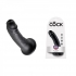 King Cock 6-Inch Realistic Black Dildo