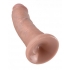 King Cock 8 Inch Dildo - Beige