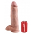 King Cock 12-Inch Cock with Balls – Beige