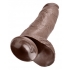 King C*ck 12 Inch Dildo - Brown