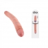 King Cock 12 Inch Slim Double Dildo - Beige