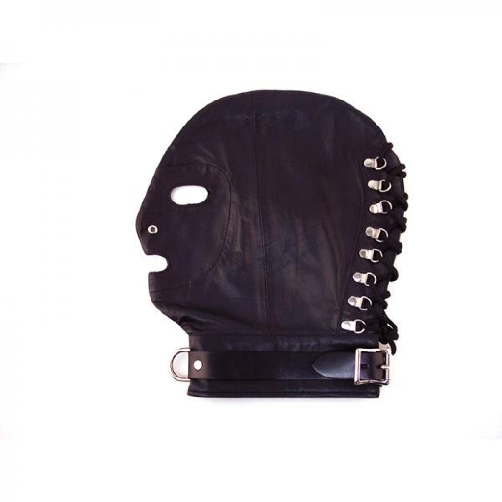 Rouge Mask D-Ring Lockable Buckle Strap - Black