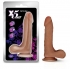 X5 Grinder Latin Realistic Dildo - Brown