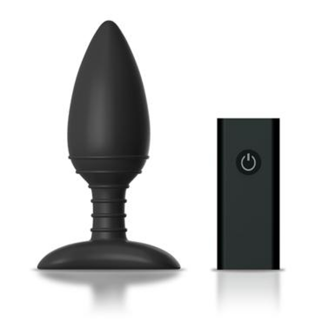 Nexus Ace Remote Control Medium Butt Plug - Black