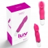 Luv Mini Silicone Waterproof Vibe - Hot Pink