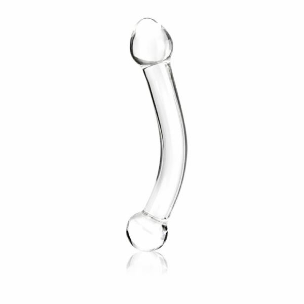 Curved Head G Spot Stimulator - 7 Inches Clear