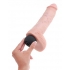 King Cock 8 inches Squirting Dildo with Balls - Beige