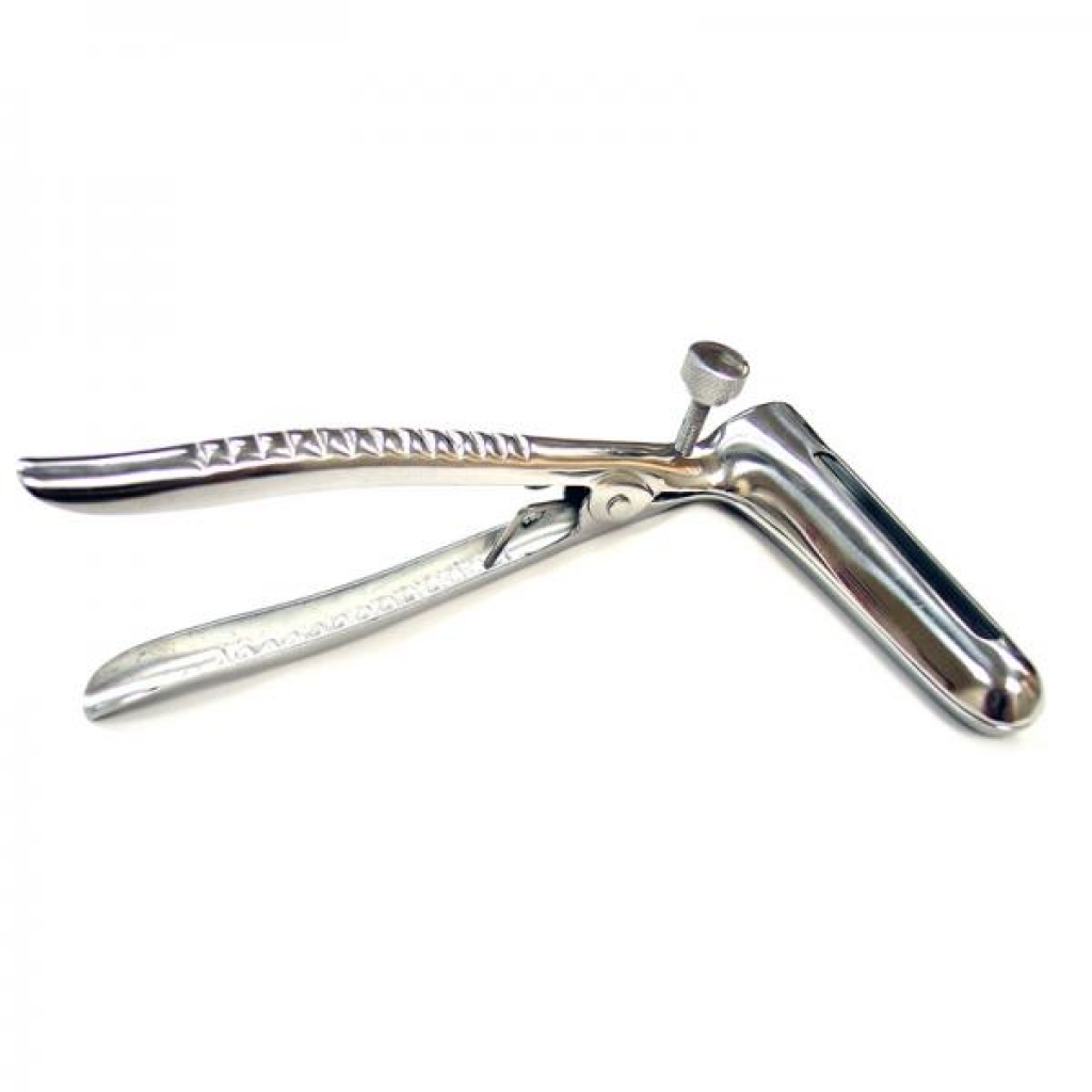 Rouge Stainless Steel Anal Speculum - Silver