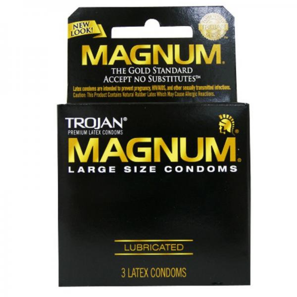 Trojan Magnum Larger Size Condoms - Clear