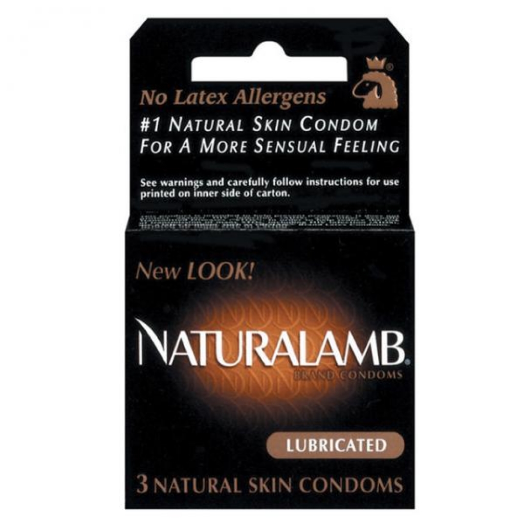 Naturalamb Lubricated Condoms - Clear