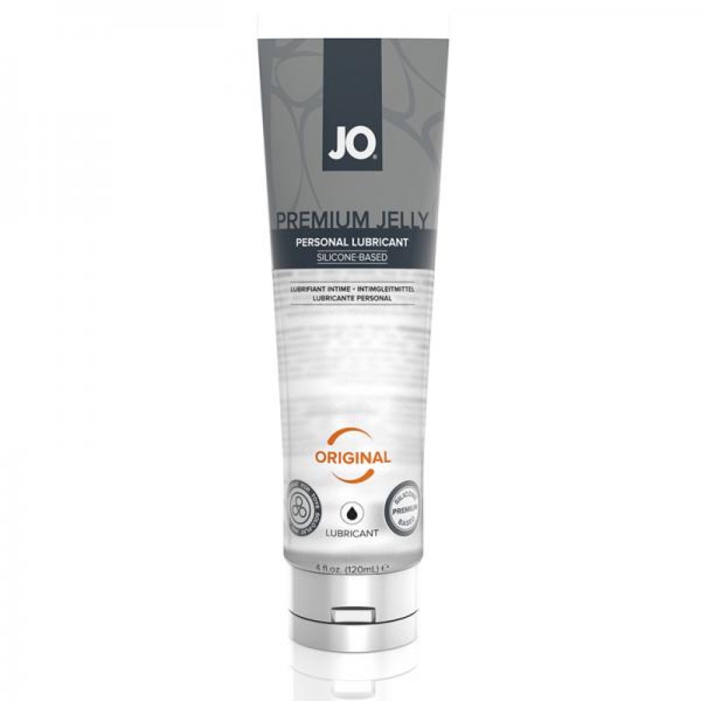 Jo Premium Jelly - Original Silicone-Based Lubricant 4 Fl Oz