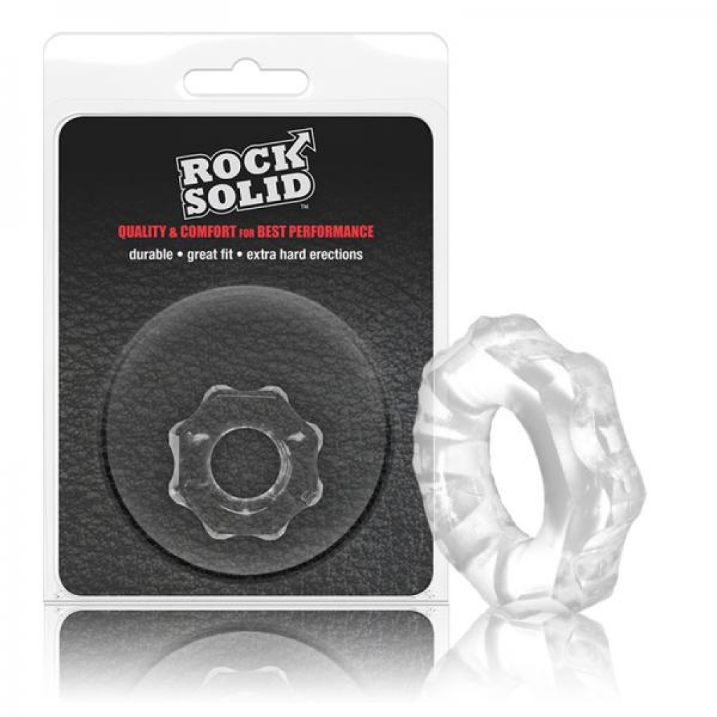 Rock Solid Gear Clear C Ring in Clamshell