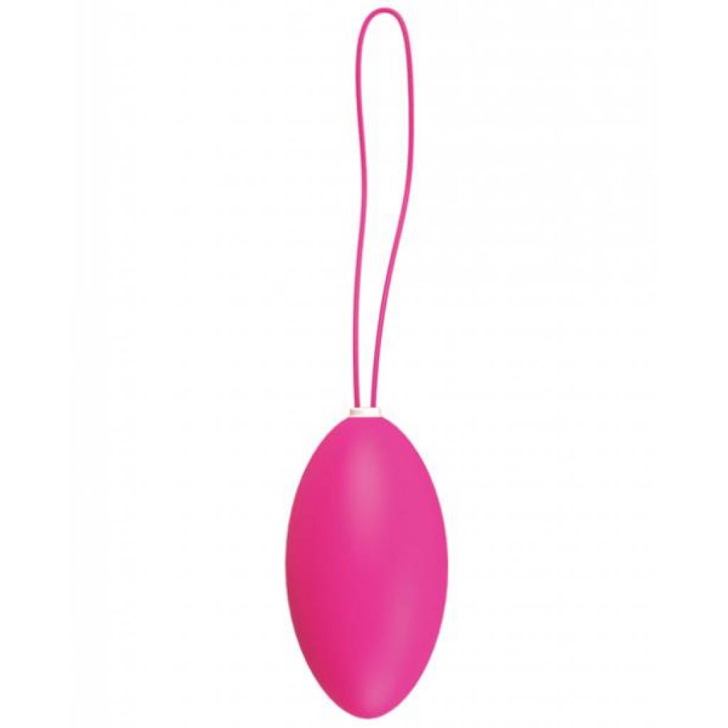 Vedo Peach Rechargeable Egg Vibe - Foxy Pink