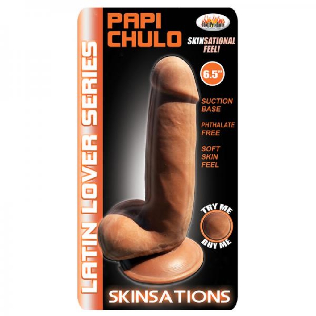 Latin Lover Papi Chulo 6.5-Inch Tan Dildo