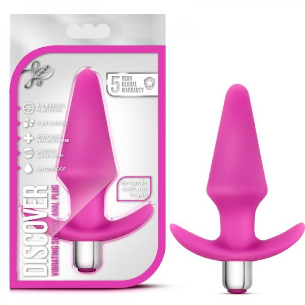 Luxe Discover Pink Medium - Premium Silicone Anal Pleasure