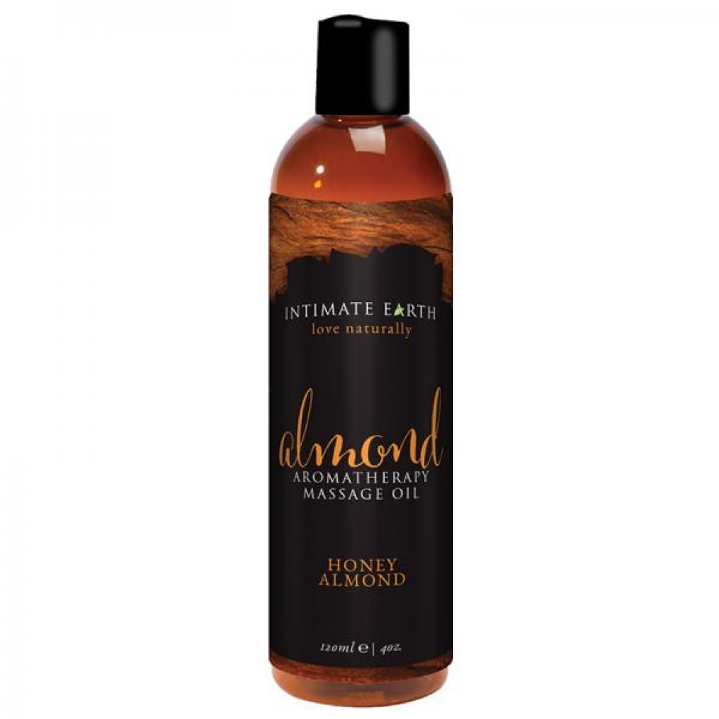 Intimate Earth Almond Massage Oil - 4oz