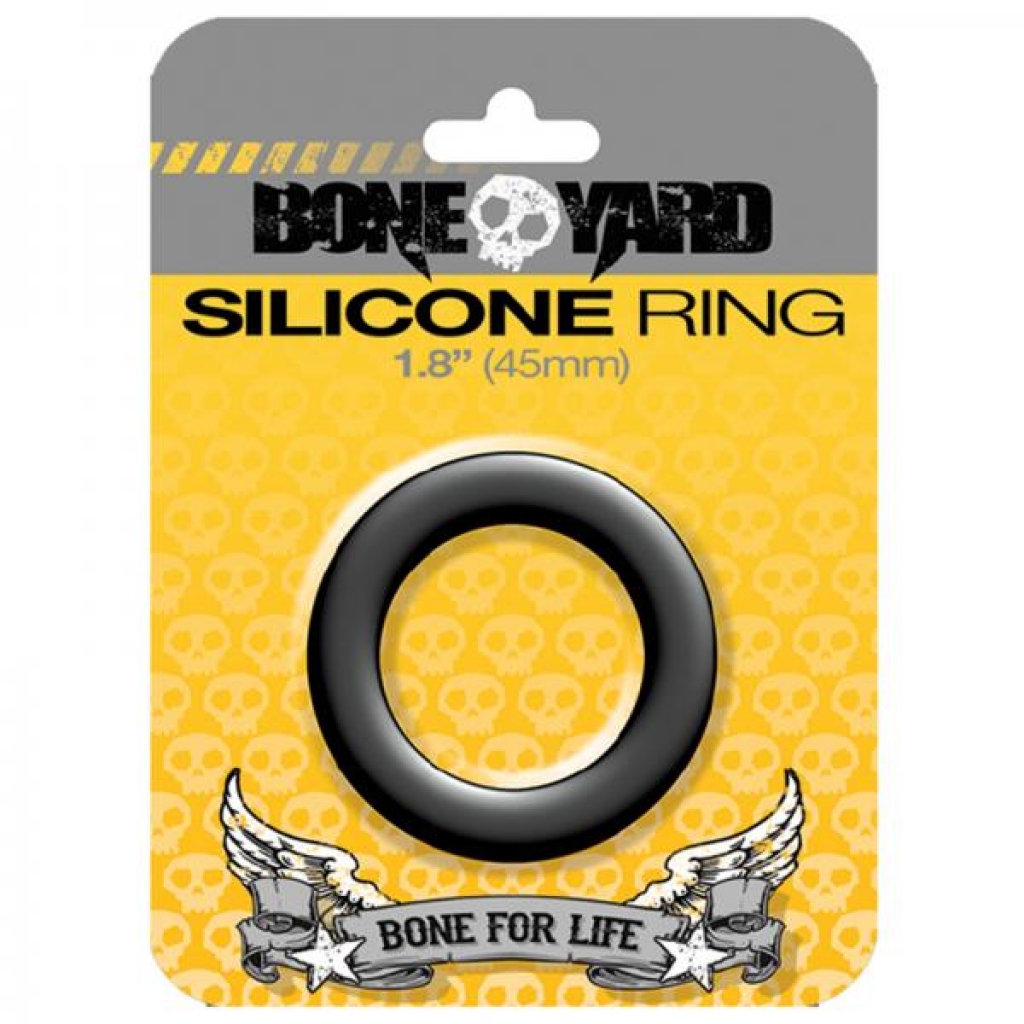 Boneyard Silicone Ring - 45mm Black