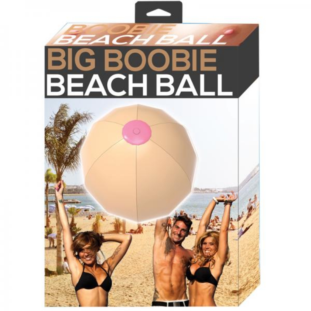 Big Boobie Beach Ball - Beige