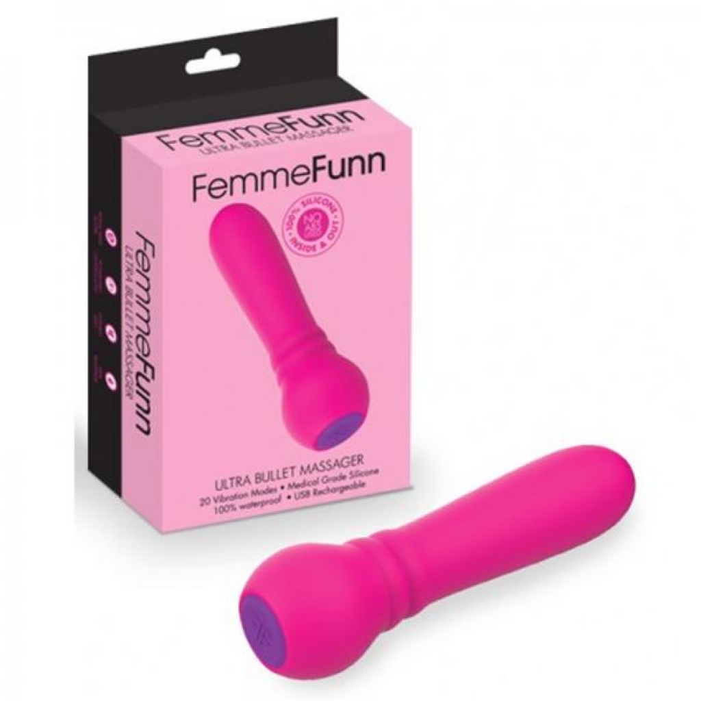 Femmefunn Ultra Bullet - Silicone - Pink