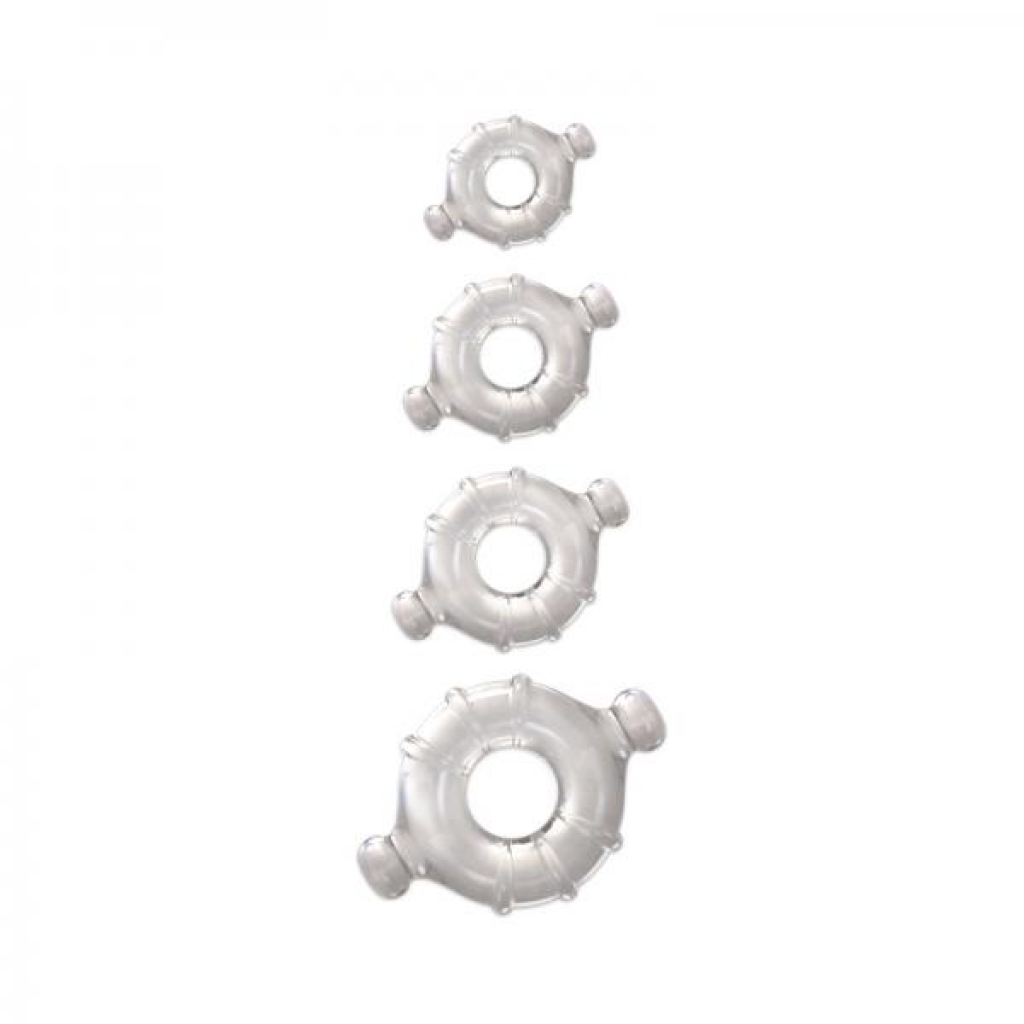 Renegade Vitality Rings - Clear 4 Pack