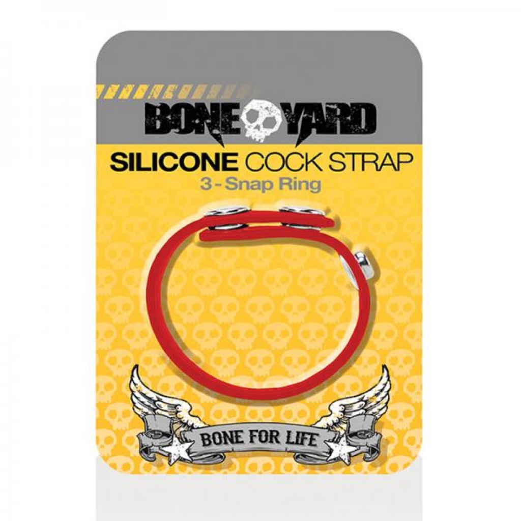 Boneyard Cock Strap - Soft Medical Grade Silicone