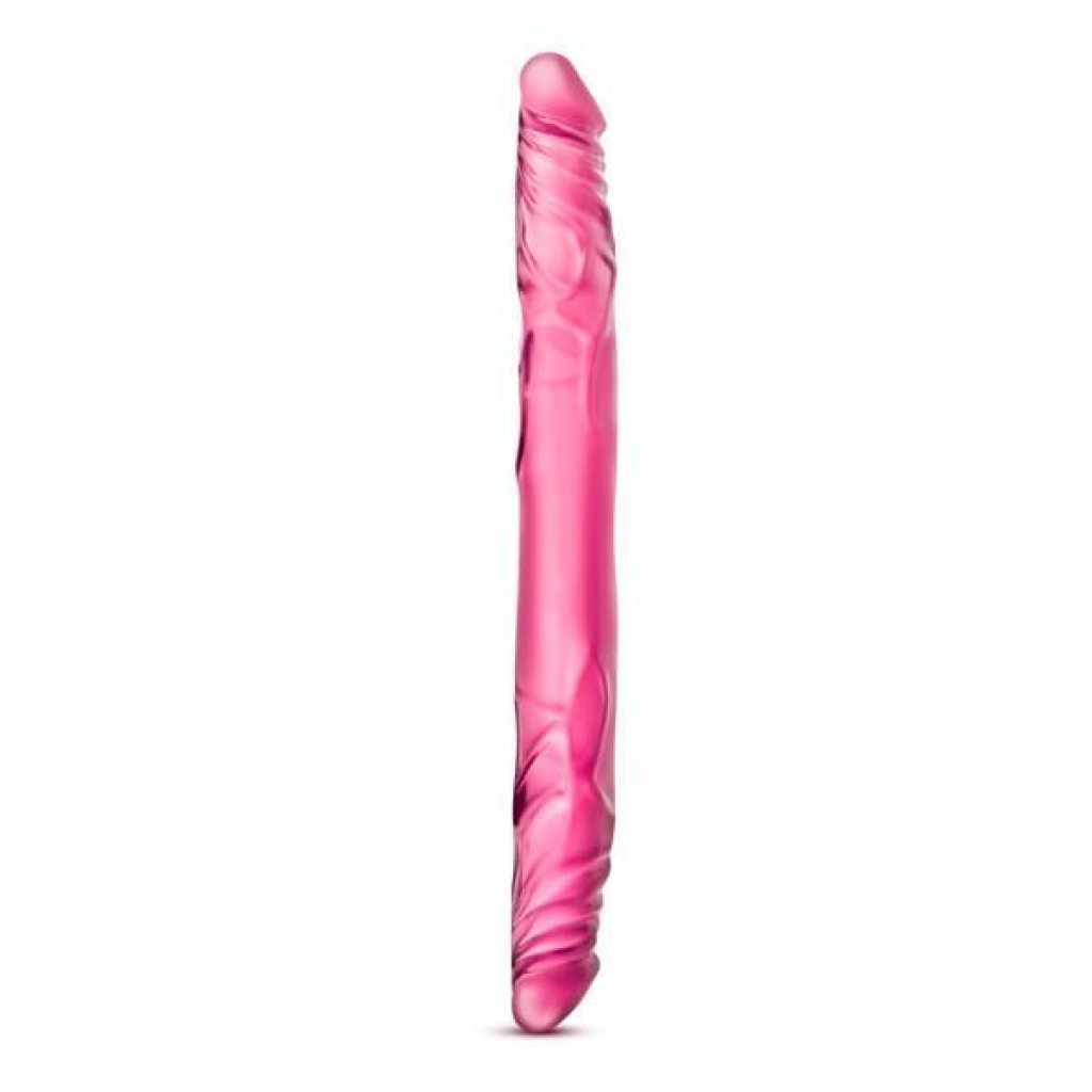 B Yours 14-Inch Double Dildo in Pink