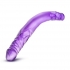 14-inch Double Dildo - Purple