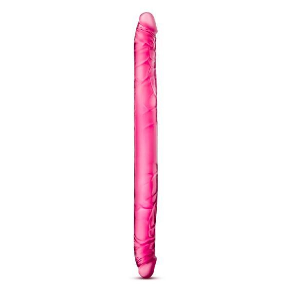 B Yours Double Dildo - 16 Inches - Pink