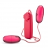 Double Pop Eggs Vibrating Bullet in Cerise Pink