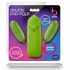 Double Pop Eggs - Vibrating Pleasure in Lime Green