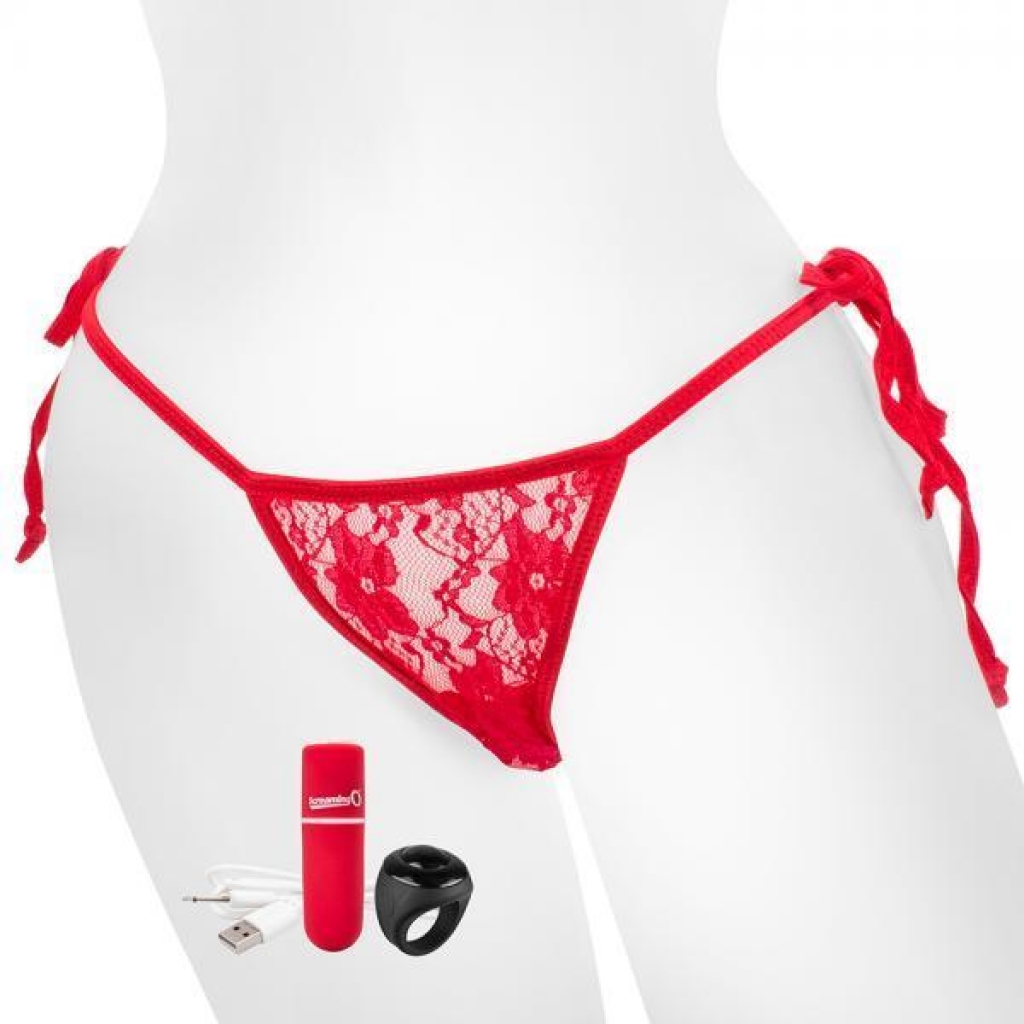 My Secret Charged Remote Control Panty Vibe - Red