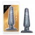 Jet Large Carbon Metallic Black Butt Plug